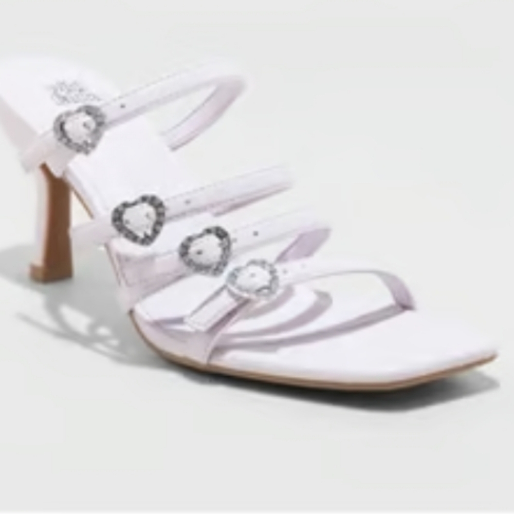 NWT "Wild Fable" light purpleWomen's Britt Mule Heels